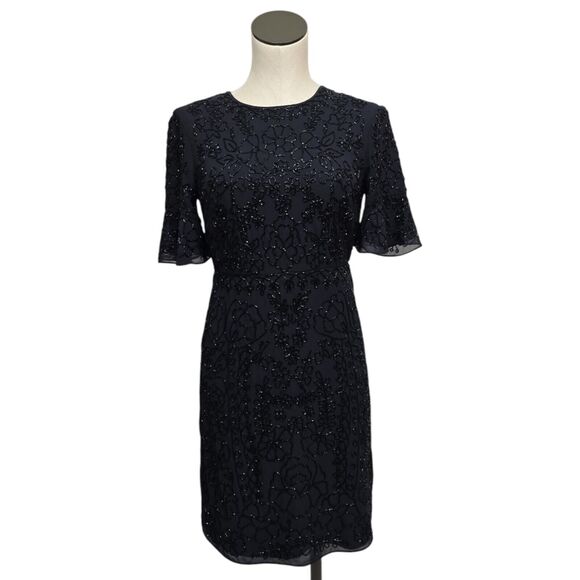 Needle & Thread Embellished Beaded‎ Fleur Dress Size 4 - Minor Snags - Picture 1 of 16